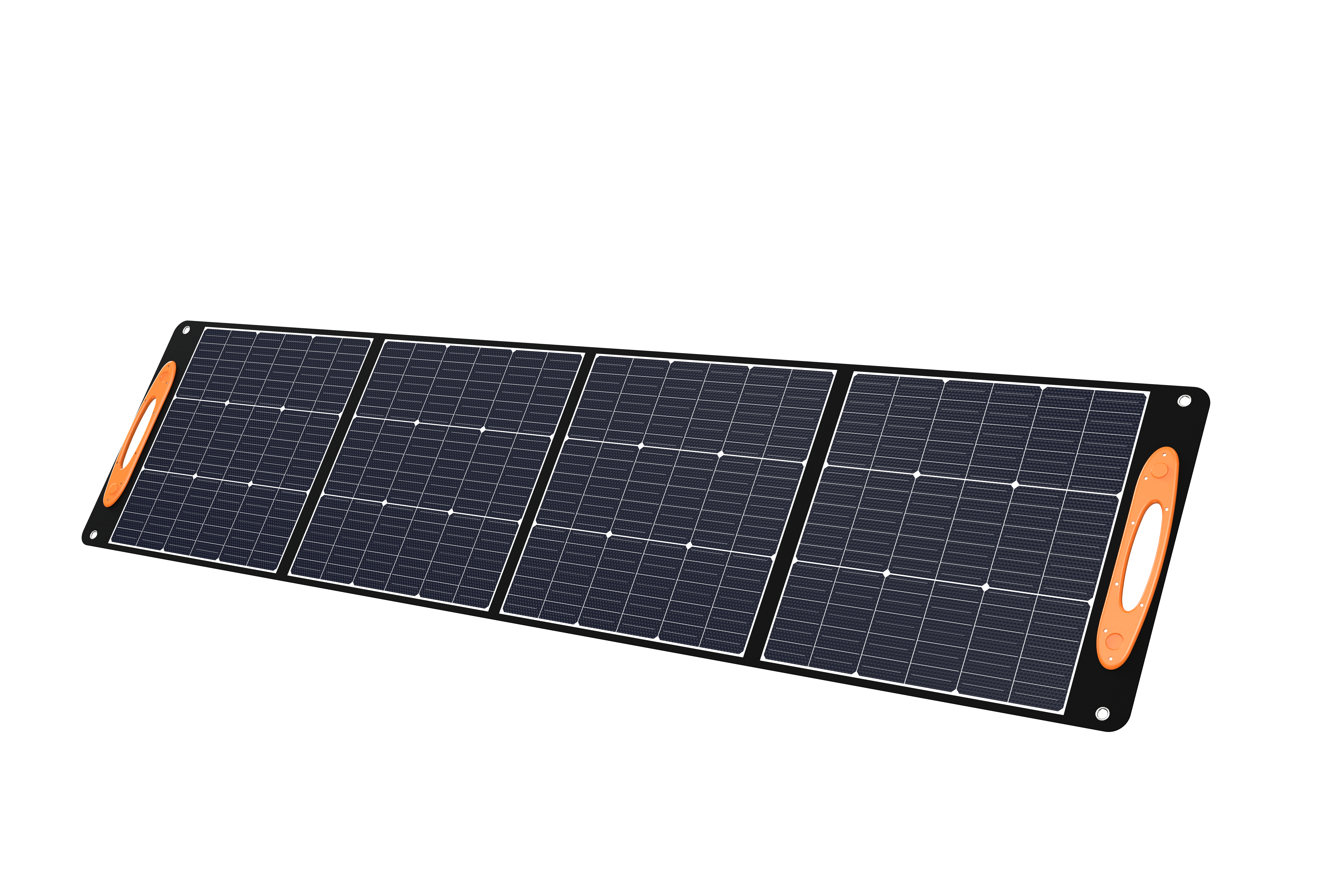 All Black Foldable Portable Solar Panel 200W 18V Folding Solar Panel for Outdoor Camping Power Station